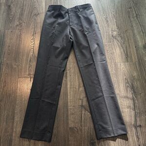 Banana Republic Charcoal Dress Pants size 32/34 100% wool lining